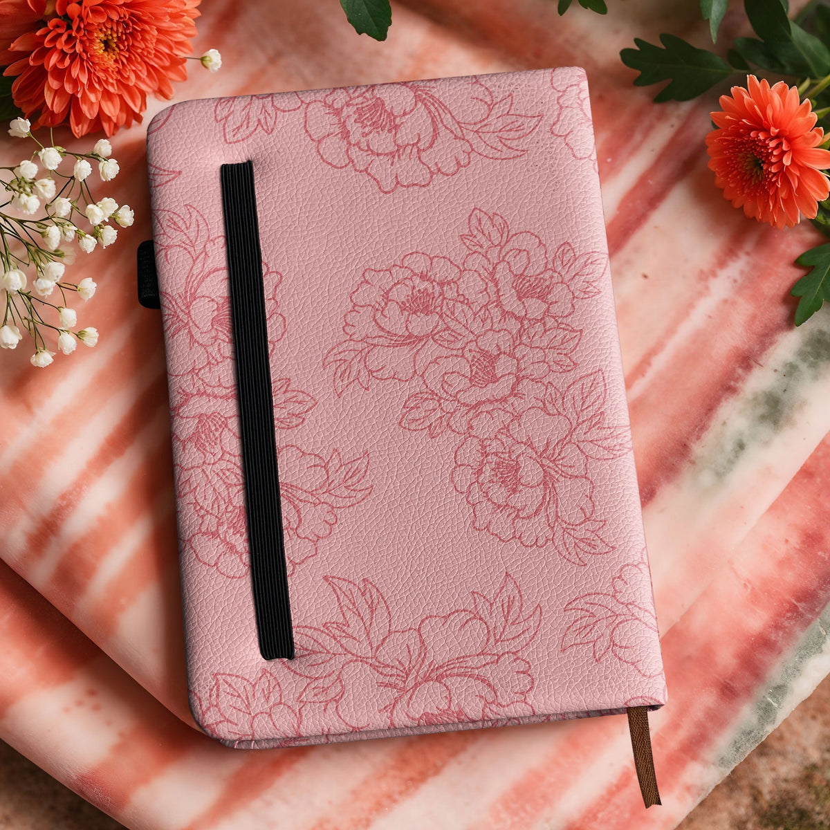 Assured Proverbs 3:5 Leather Prayer Journal