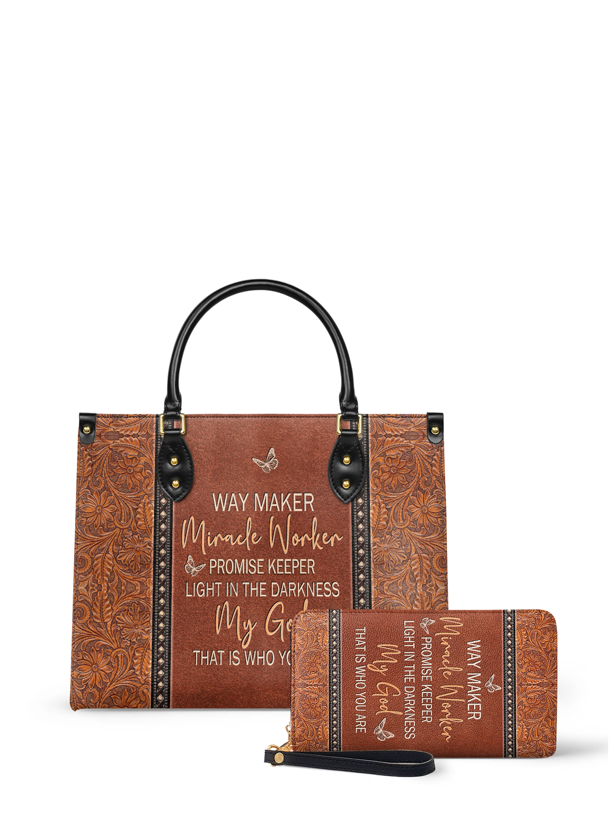 Waymaker Christian Leather Handbag