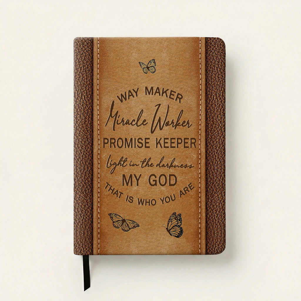 Miracle Leather Prayer Journal Notebook