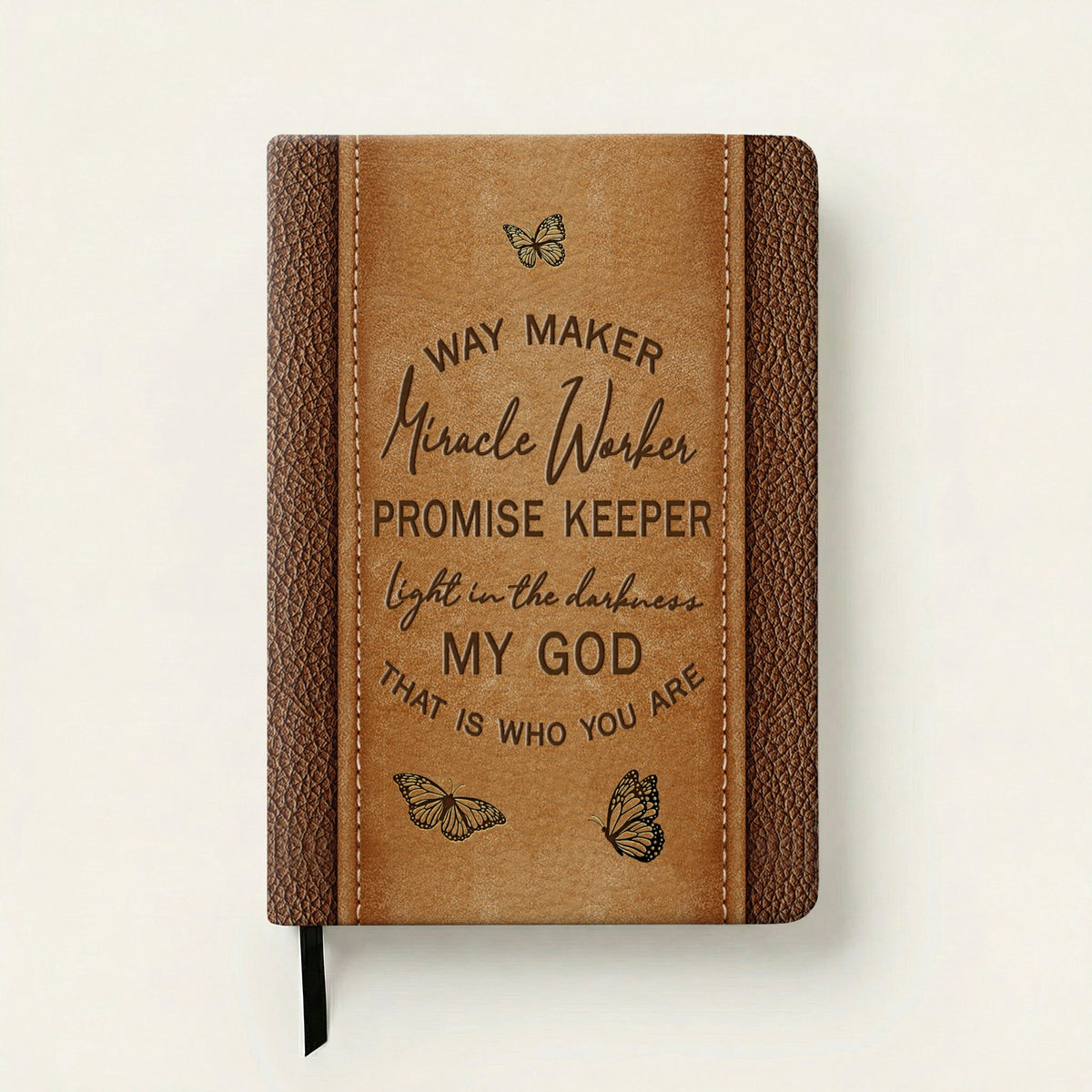 Miracle Leather Prayer Journal Notebook