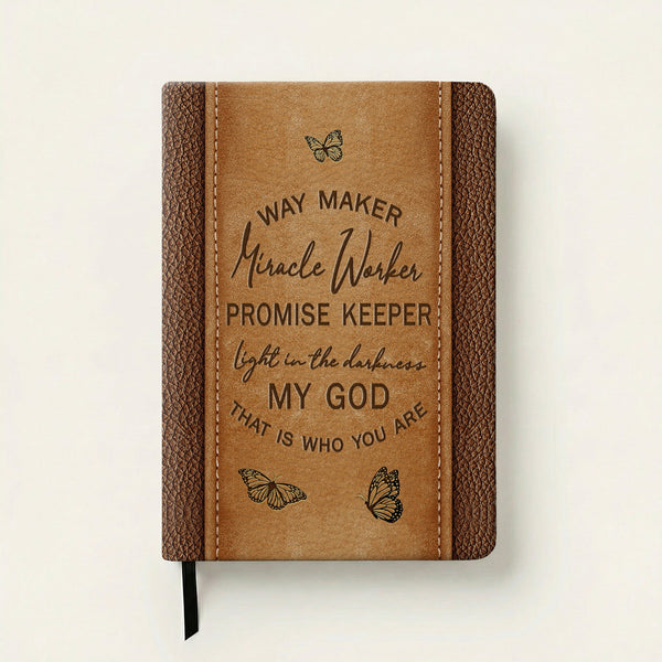 Miracle Leather Prayer Journal Notebook