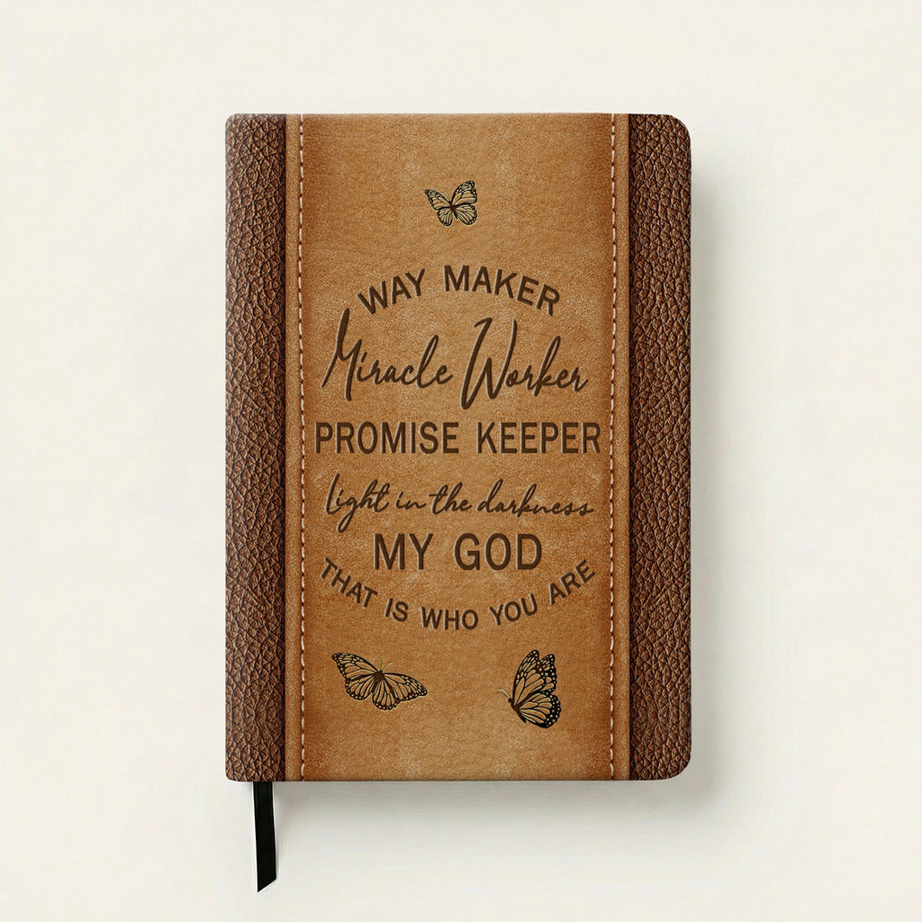 Miracle Leather Daily Prayer Journal