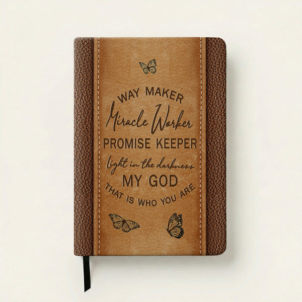 Miracle Leather Daily Prayer Journal