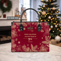 Psalm 56:3 Personalized Leather Handbag