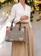 "Wholehearted" Proverbs 3:5 Deluxe Vegan Leather Handbag